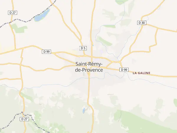 Plan de Saint-Rémy-de-Provence
