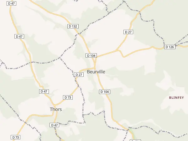 Plan de Beurville