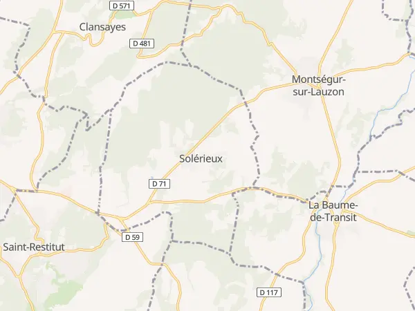 Plan de Solérieux