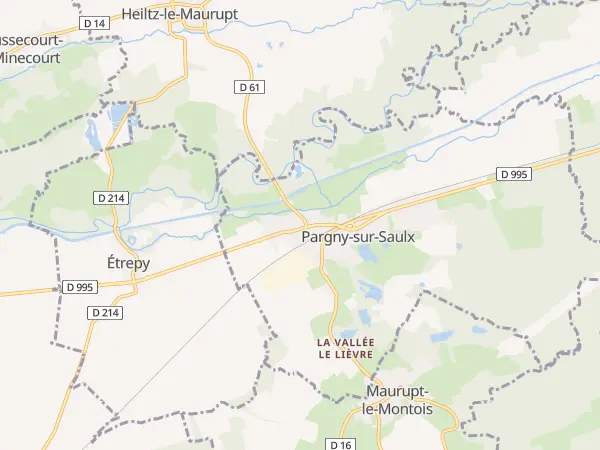 Plan de Pargny-sur-Saulx
