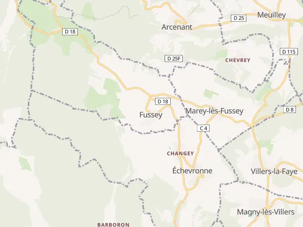 Plan de Fussey