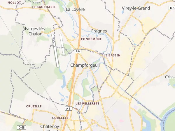 Plan de Champforgeuil