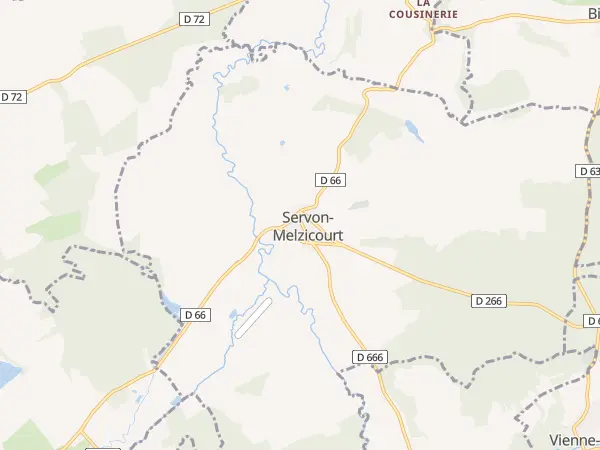 Plan de Servon-Melzicourt