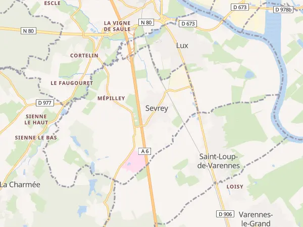 Plan de Sevrey