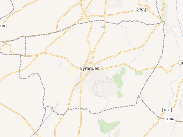 Plan de Eyragues