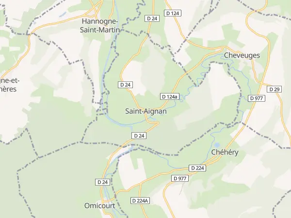 Plan de Saint-Aignan
