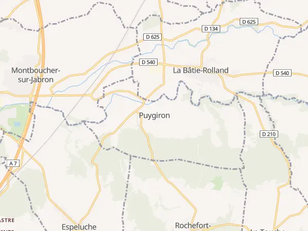 Plan de Puygiron