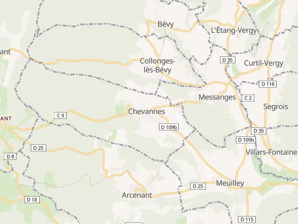 Plan de Chevannes