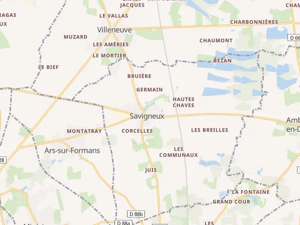 Plan de Savigneux