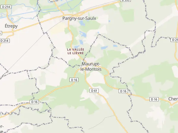 Plan de Maurupt-le-Montois