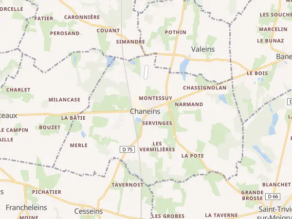 Plan de Chaneins