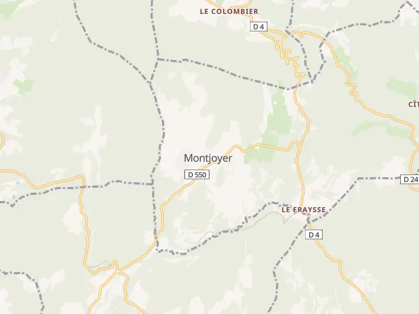 Plan de Montjoyer