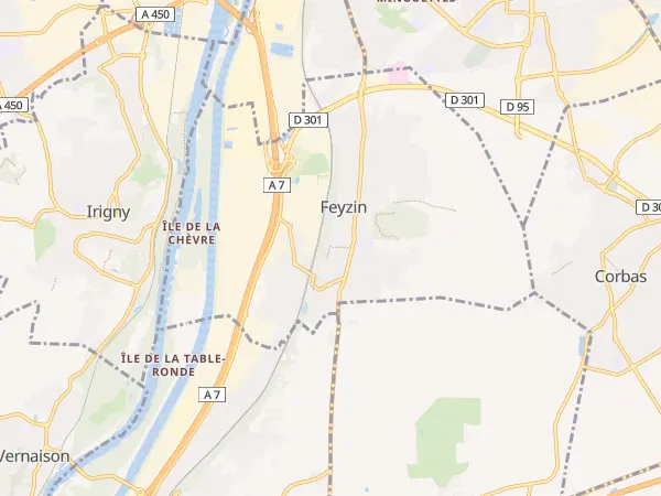 Plan de Feyzin