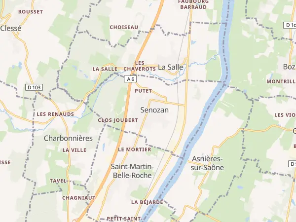 Plan de Senozan