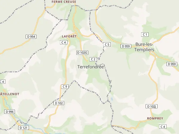 Plan de Terrefondrée