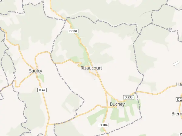 Plan de Rizaucourt-Buchey