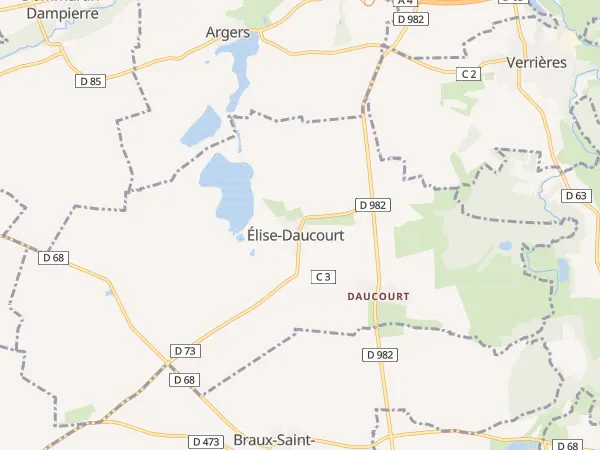 Plan de Élise-Daucourt