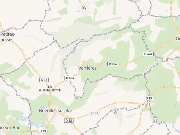 Plan de Verrières