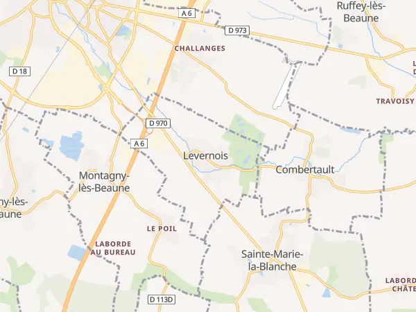 Plan de Levernois
