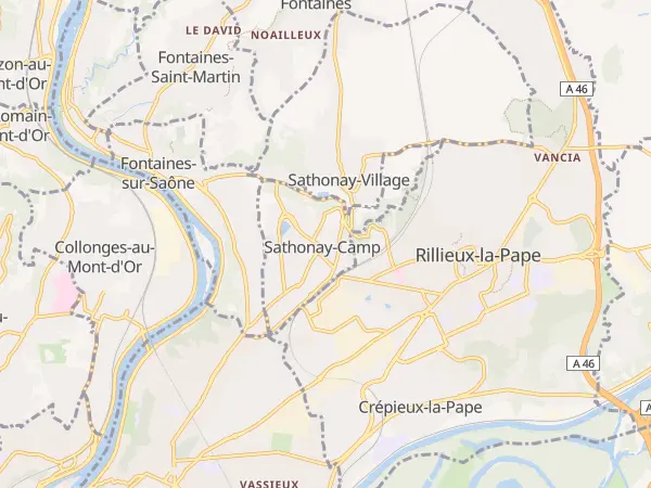 Plan de Sathonay-Camp