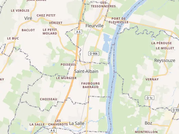 Plan de Saint-Albain