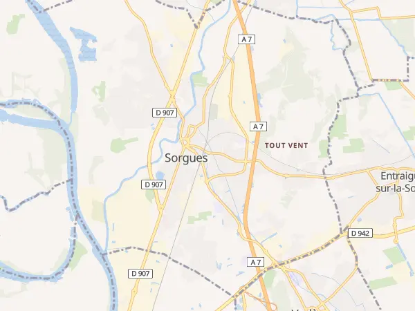 Plan de Sorgues