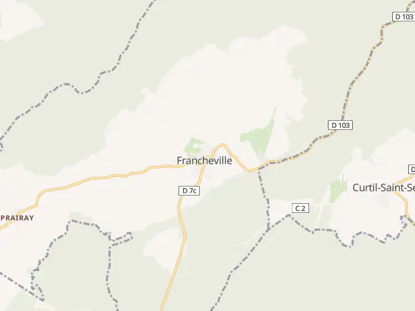 Plan de Francheville