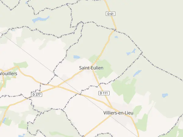 Plan de Saint-Eulien