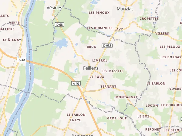Plan de Feillens