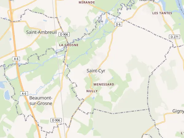 Plan de Saint-Cyr