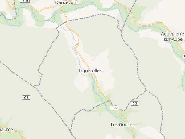 Plan de Lignerolles