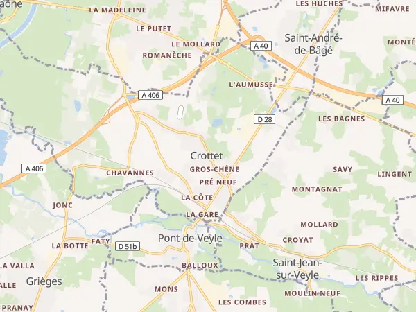 Plan de Crottet