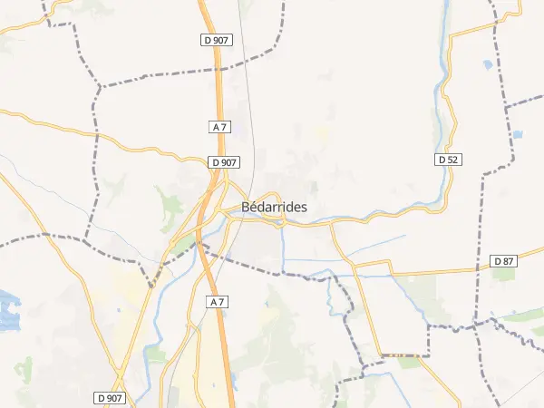 Plan de Bédarrides