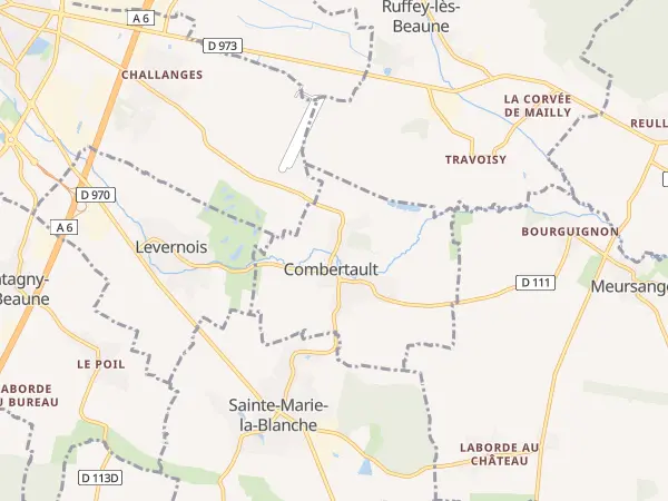 Plan de Combertault