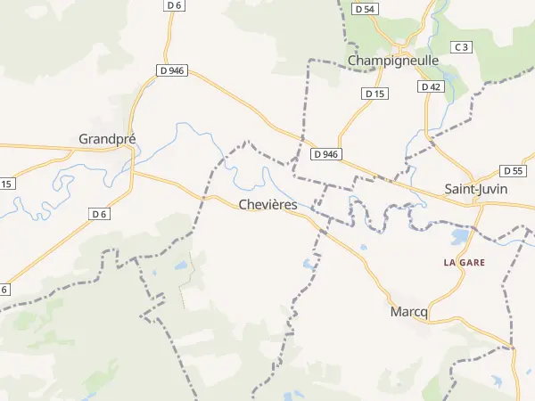 Plan de Chevières