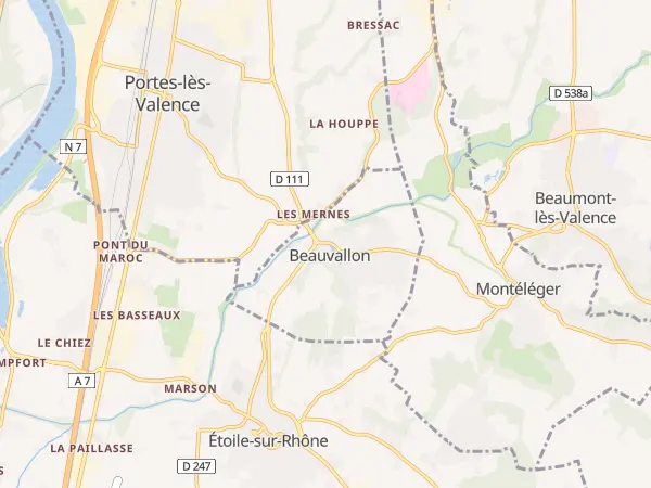 Plan de Beauvallon