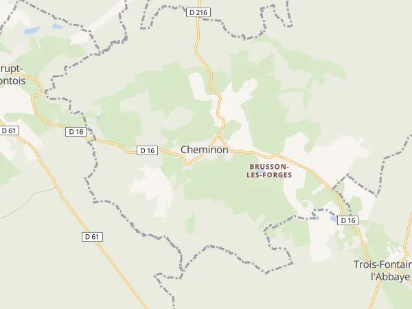 Plan de Cheminon