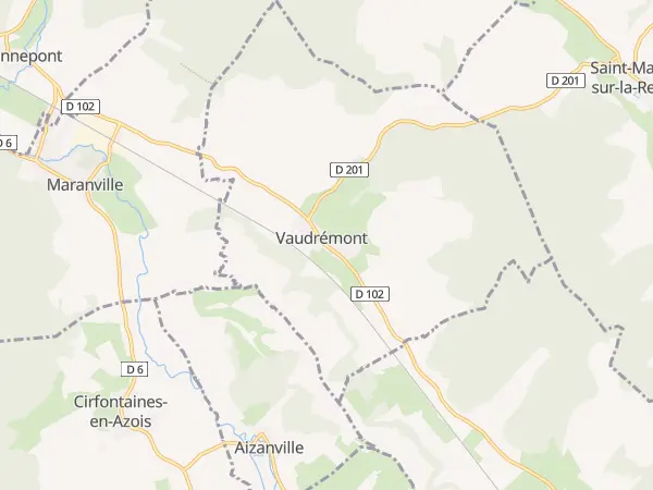 Plan de Vaudrémont