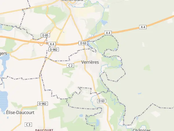 Plan de Verrières
