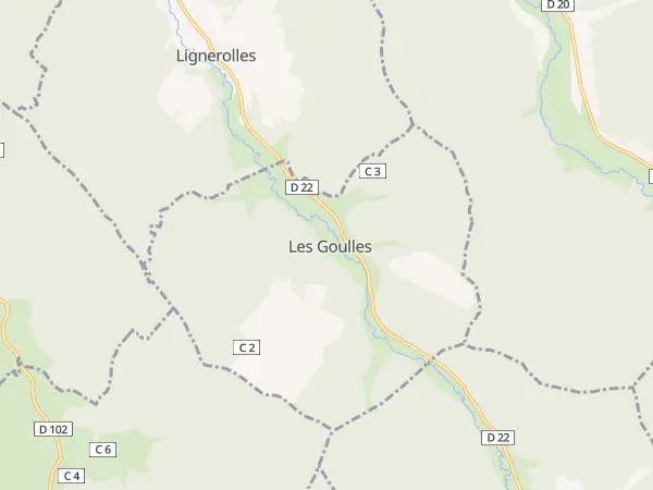 Plan des Goulles
