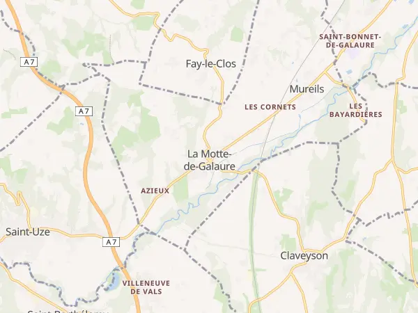 Plan de Saint-Jean-de-Galaure