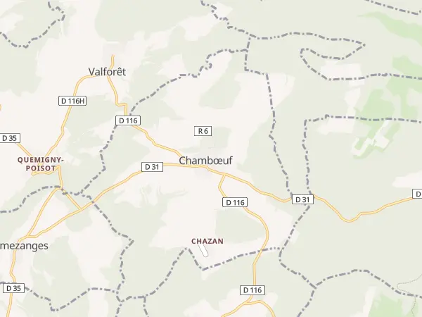Plan de Chambœuf