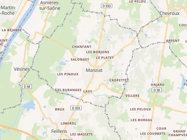 Plan de Manziat
