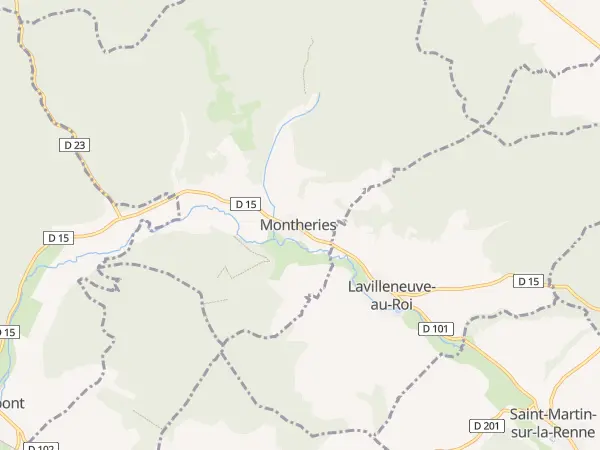 Plan de Montheries