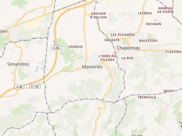 Plan de Marennes