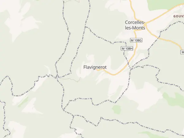 Plan de Flavignerot