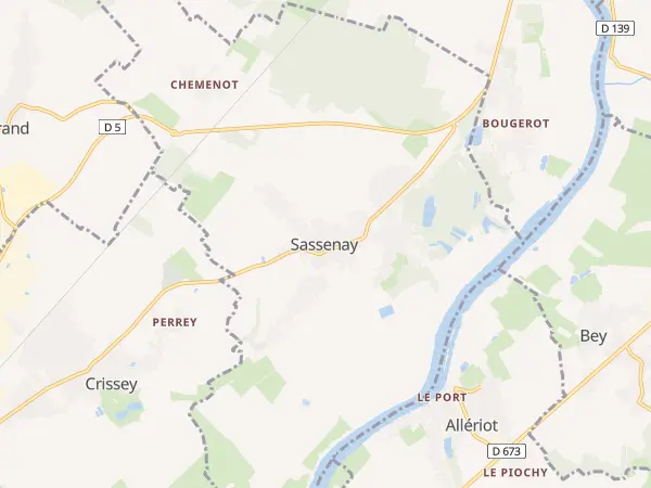Plan de Sassenay