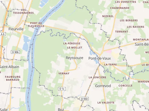 Plan de Reyssouze