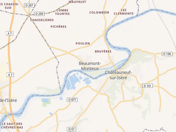 Plan de Beaumont-Monteux