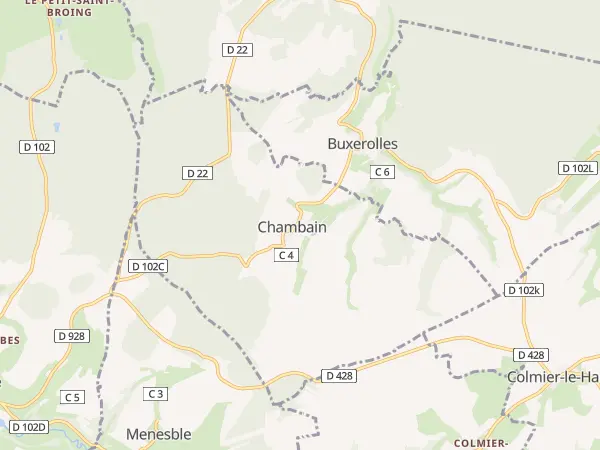 Plan de Chambain